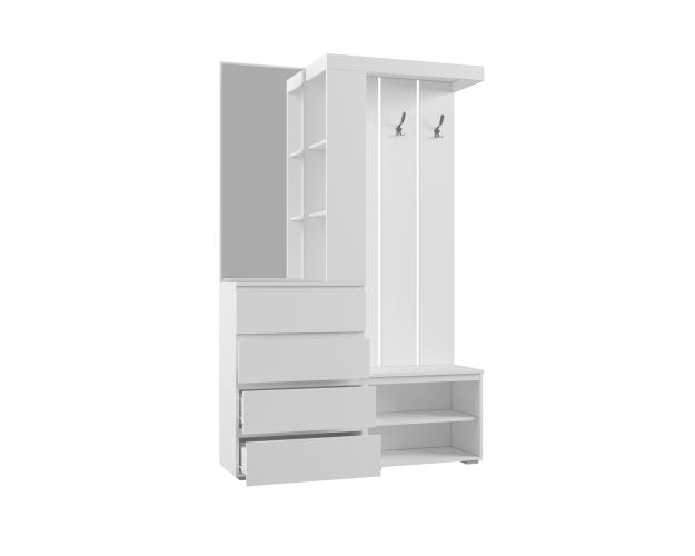 Прихожая Крона Мадера Белый