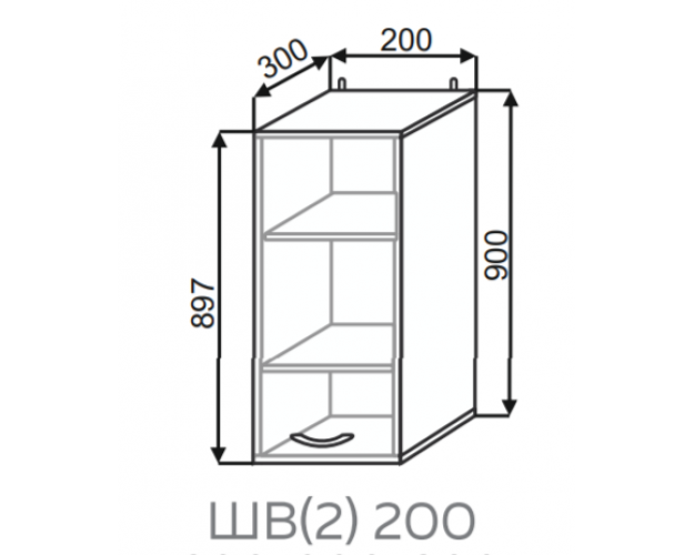 Шкаф ШВ2 200