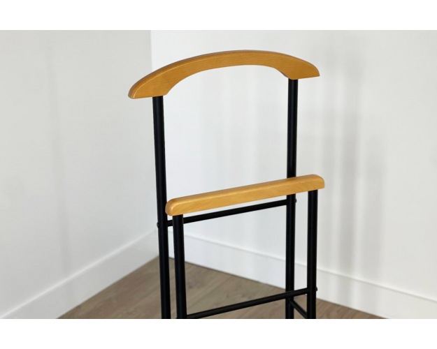 Вешалка Ника напольная черный / лак