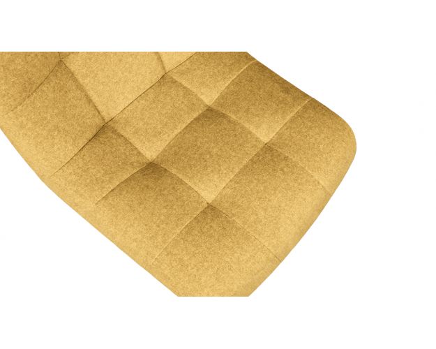 Стул «Райс» К1С Белый/Микровелюр Duna Curcuma