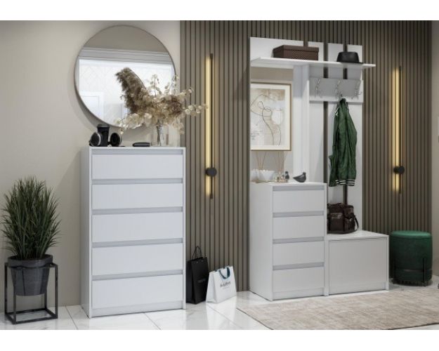 Модульная прихожая Айден белый